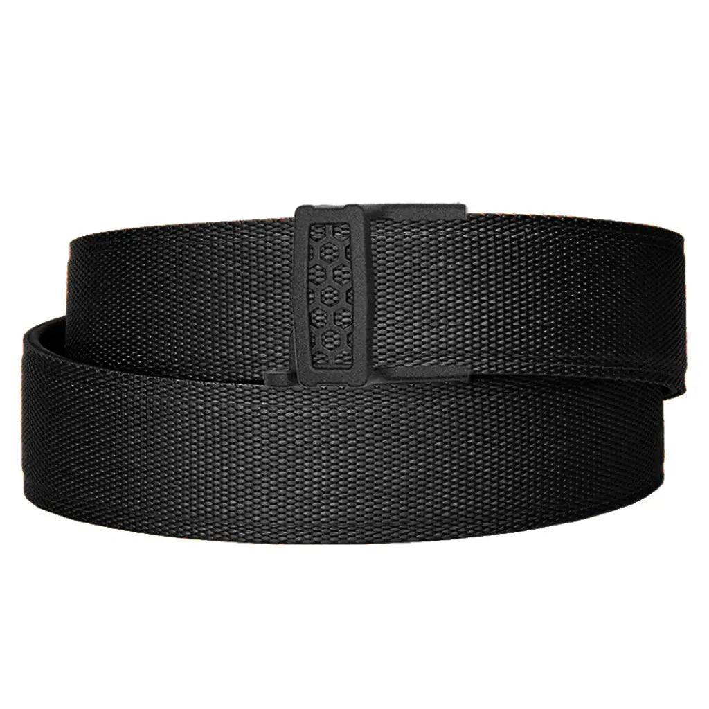 KORE ESSENTIALS BLACK TACTICAL NYLON GUN BELT
