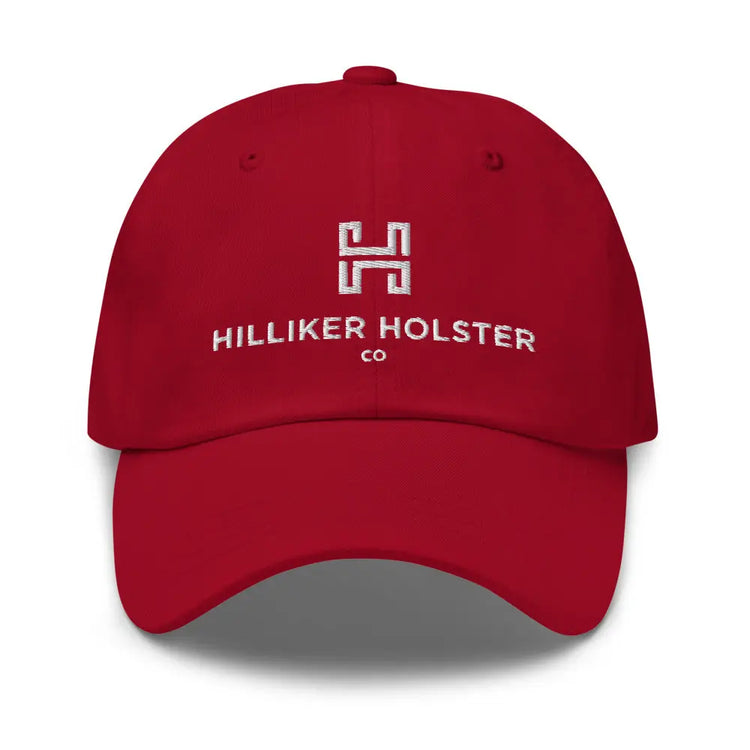 Hilliker Holster Classic Dad Hat Hilliker Holster Co Cranberry