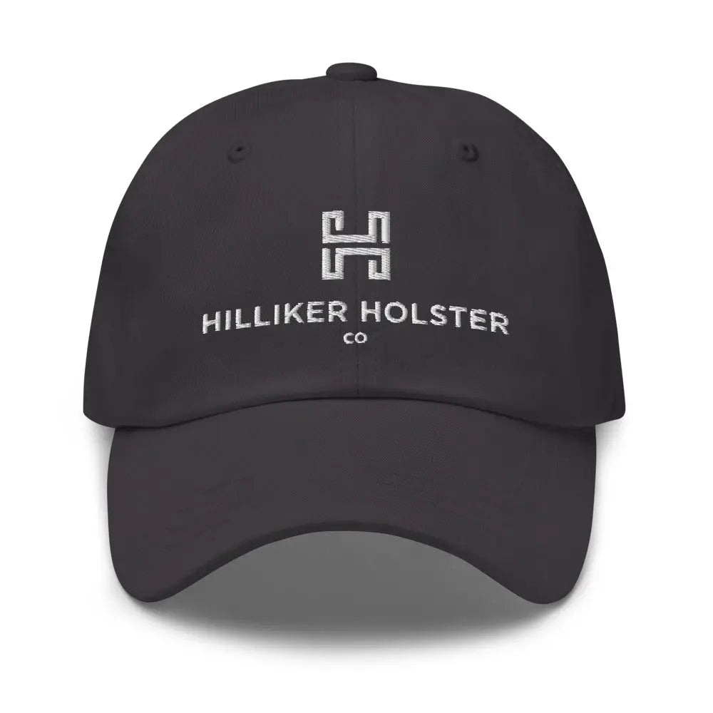 Hilliker Holster Classic Dad Hat Hilliker Holster Co Dark Grey