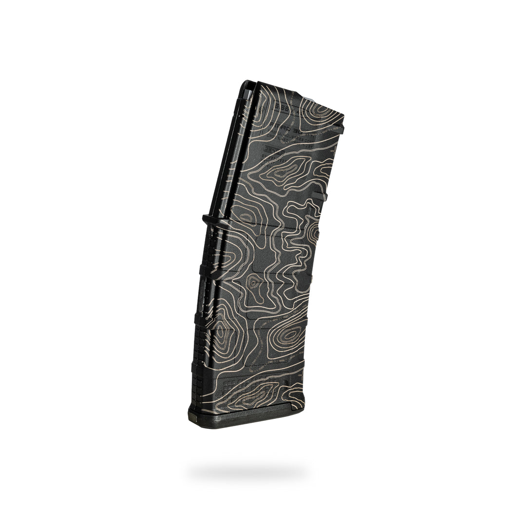 BLACK TOPO AR15 PMAG