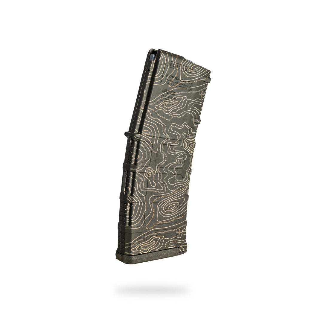 OD GREEN TOPO AR15 PMAG