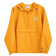 Hilliker Holster Co (White Logo) Embroidered Packable Jacket