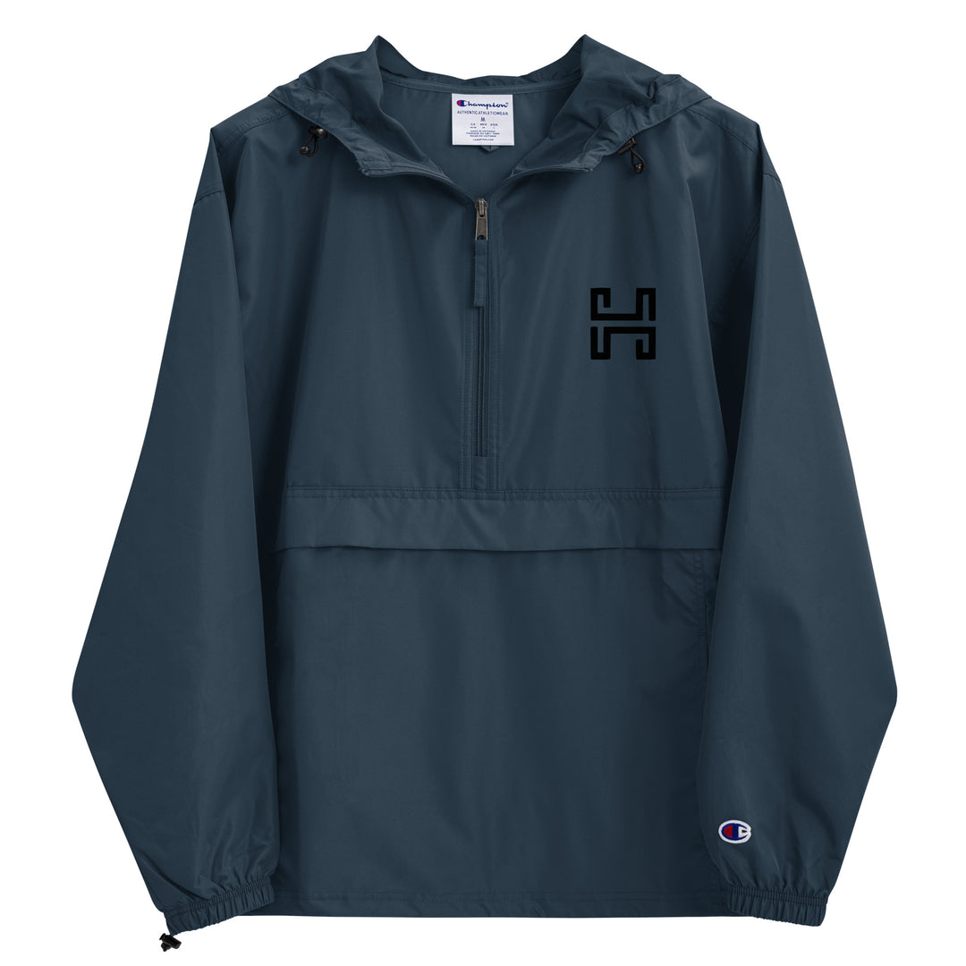 Hilliker Holster Co (Black Logo) Embroidered Packable Jacket