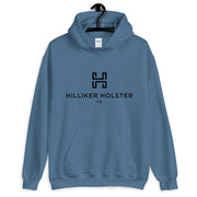 Hilliker Hol Co (black logo)Unisex Hoodie Hilliker Holster Co Indigo Blue S 